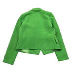 Kaos Giacca Tinta Unita con Applicazione per Bambina KS114 VERDE KAOS 