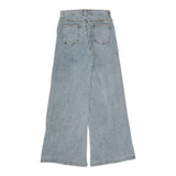 Twinset Jeans Tinta Unita Modello A Palazzo con Tasche Americane per Bambina 251GJ2541X AZZURRO TWINSET 