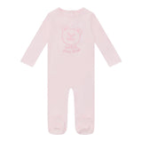 Guess Tutina Tinta Unita con Stampa per Neonata H2YW00KA6W3 ROSA CIPRIA GUESS 