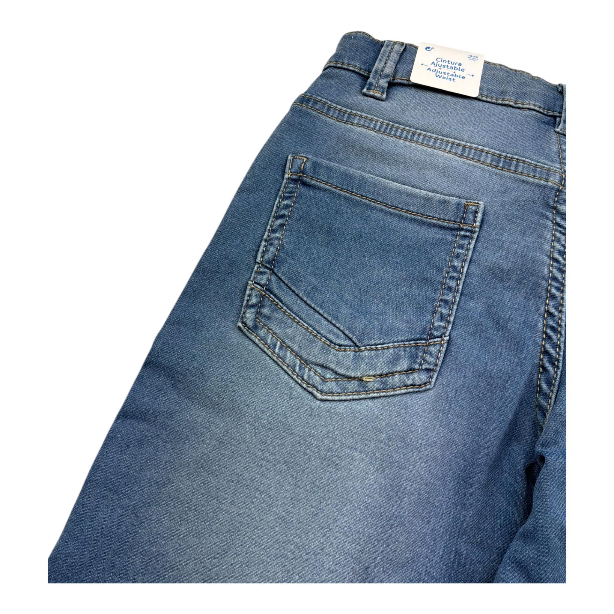 Mayoral Bermuda In Denim Tinta Unita con Girovita Regolabile per Bambino 3218 BLU MAYORAL 