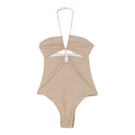 Saint Barth Costume Intero Tinta Unita Glitterato per Bambina KINSLEY ORO SAINT BARTH 