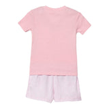 Ralph Lauren Completo 2 Pezzi Pigiama T-Shirt-Shorts  per Bambina 4P0038 ROSA RALPH LAUREN 