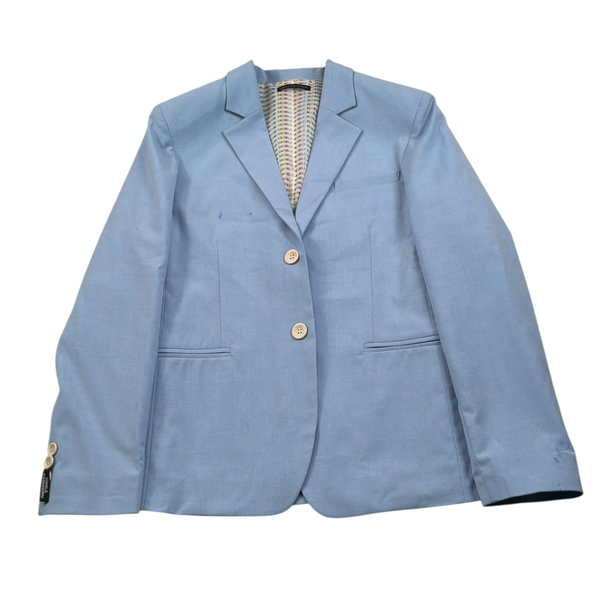 Daniele Alessandrini Giacca tinta unita Azzurro per Bambino 1235J00019X AZZURRO DANIELE ALESSANDRINI 