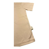 Yes London T-Shirt Girocollo Tinta Unita con Logo per Bambino JR2130 BEIGE YES LONDON 