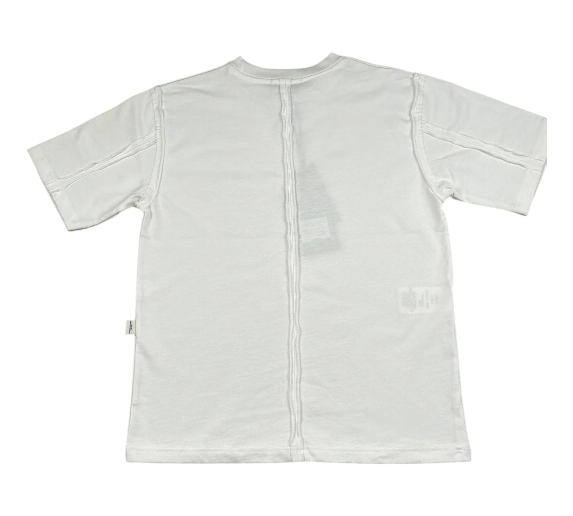 Paolo Pecora T-Shirt Girocollo Tinta Unita per Bambino PP4350 BIANCO PAOLO PECORA 