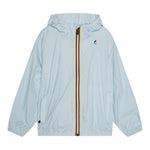 K-Way Giubbino Reversibile Bicolore con Cappuccio per Bambina K41337WX BIANCO/ARANCIONE K-WAY 
