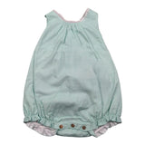 Wedoble Pagliaccetto Giromanica Fantasia Quadretti per Neonata V2505705X VERDE ACQUA WEDOBLE 