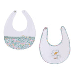 Mayoral Set Bavetta Tinta Unita con Stampe per Neonata 9875 BIANCO MAYORAL 