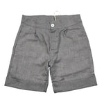 La Stupenderia Bermuda tinta unita con Elastico In Vita Grigio per Bambino TJBR71 GRIGIO LA STUPENDERIA 