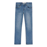 Levi'S Jeans Tinta Unita con Girovita Regolabile per Bambino 9EL231 BLU LEVI'S 