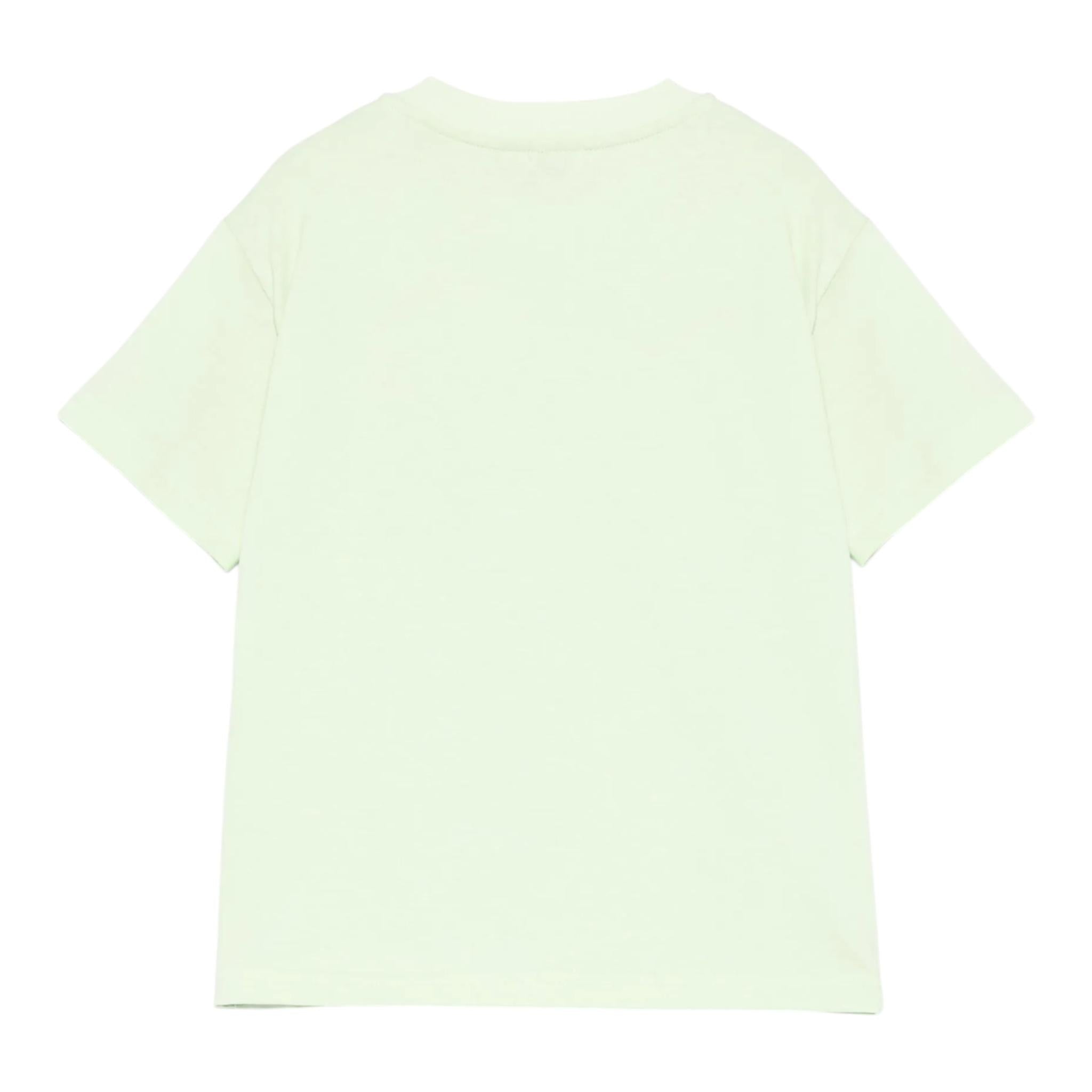 Il Gufo T-Shirt Girocollo Tinta Unita con Stampa per Bambino P25TS468MF001J VERDE IL GUFO 