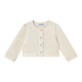 Mayoral Coprispalle tinta unita Beige per Bambina 1460J BEIGE MAYORAL 