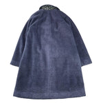 CAFFE' D'ORZO cappotto tinta unita con tasche Blu per Bambina CAROLA BLU CAFFE' D'ORZO 