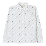 Elisabetta Franchi Camicia Manica Lunga Tinta Unita con Logo per Bambina EGCA035 BIANCO ELISABETTA FRANCHI 