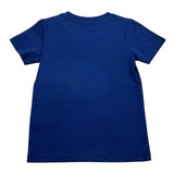 Just Cavalli T-Shirt Girocollo Tinta Unita con Stampa per Neonato JIP26047TS BLU JUST CAVALLI 
