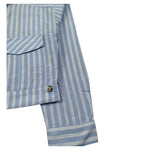 Manila Grace Camicia Manica Lunga Modell Crop per Bambino 191SMJS25 AZZURRO MANILA GRACE 