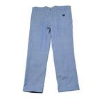 Manuel & Frank Pantalone Tinta Unita con Girovita Regolabile per Bambino MF1497R AZZURRO MANUEL & FRANK 