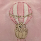 NANAN cappello tinta unita con stampa in velluto Rosa per Neonata I24053PCR ROSA NANAN 