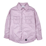 ASPESI giubbino tinta unita con bottoni Glicine per Bambina F24001GMN0100 GLICINE ASPESI 