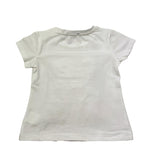Fun & Fun T-Shirt Girocollo Tinta Unita con Orso per Neonata FCBSO01264N BIANCO FUN & FUN 