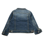 Daniele Alessandrini Giubbino In Denim Tinta Unita con Bottoni per Neonato 1295OD0894 BLU DANIELE ALESSANDRINI 