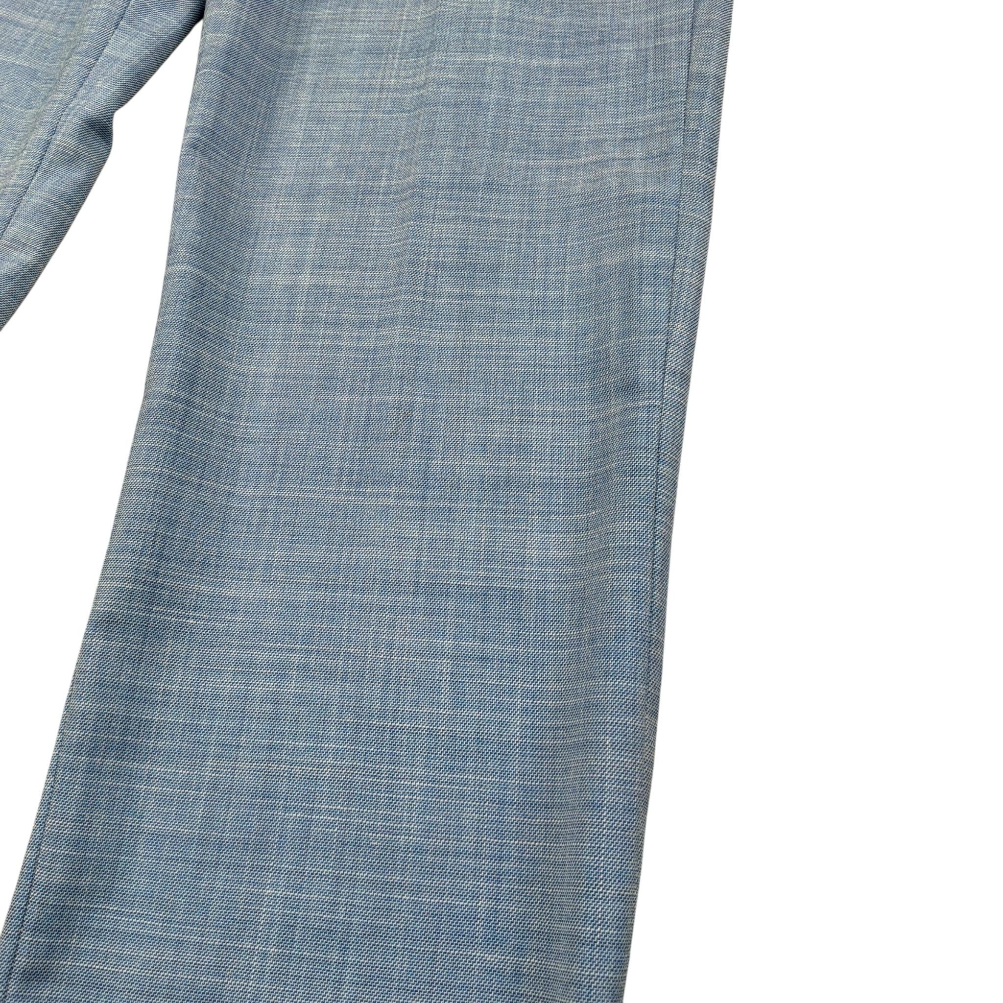 Manuel & Frank Pantalone Tinta Unita con Girovita Regolabile per Bambino MF1497R AZZURRO MANUEL & FRANK 