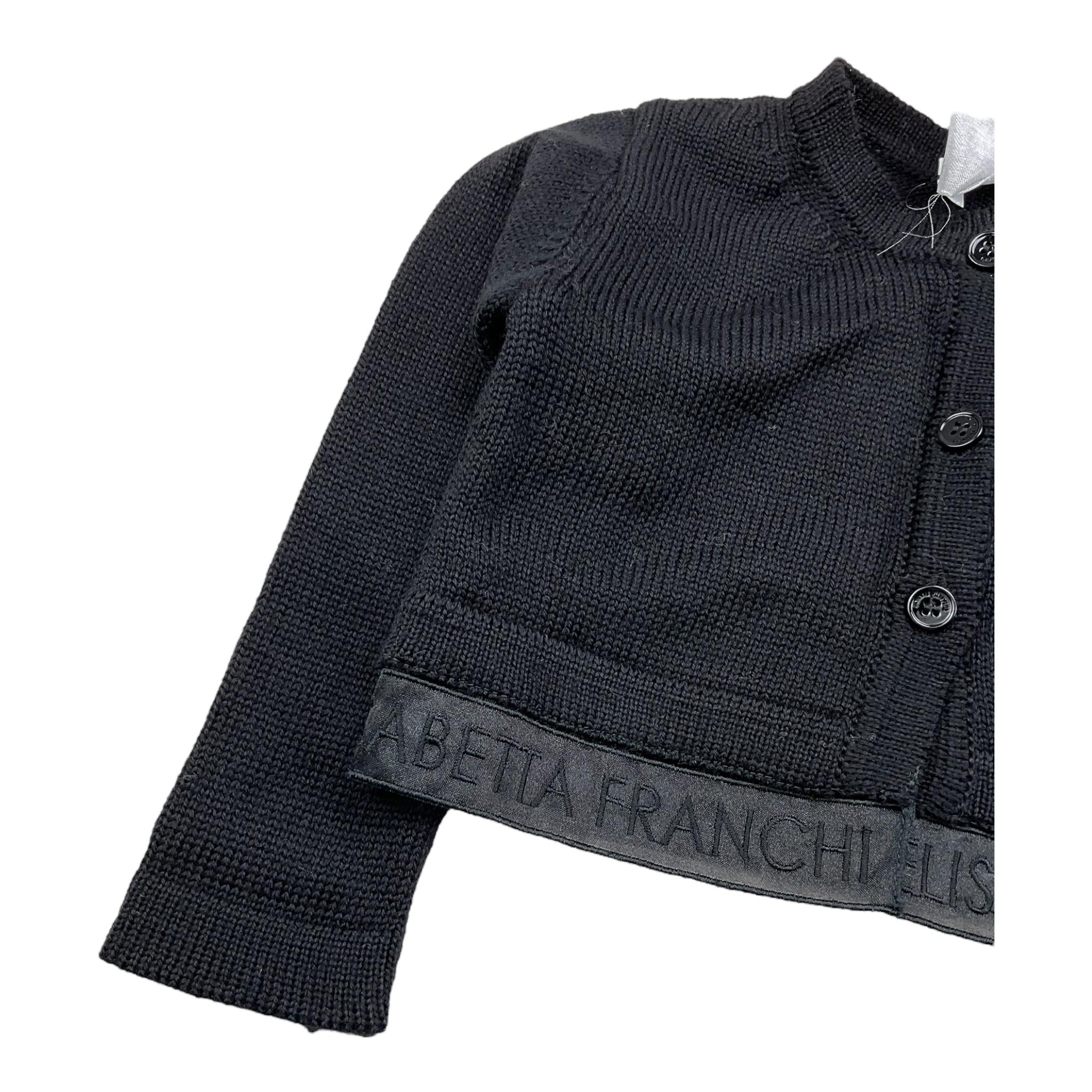 ELISABETTA FRANCHI coprispalle tinta unita  Nero per Bambina EGMA07J NERO ELISABETTA FRANCHI 