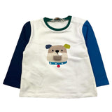 MAYORAL shirt girocollo tinta unita cn maniche in contrasto Bianco per Neonato 2029 BIANCO MAYORAL 