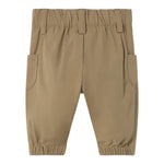 Mayoral Pantalone tinta unita con Elastico In Vita Beige per Neonato 16533 BEIGE MAYORAL 