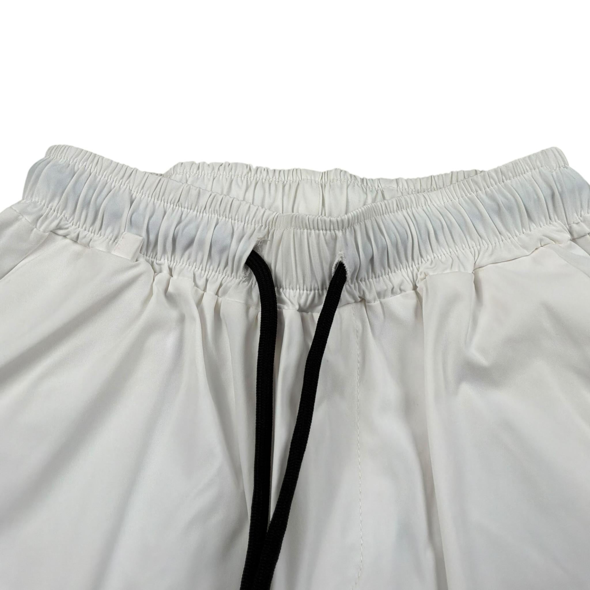 Numbers Bermuda Tinta Unita con Elastico In Vita per Bambino PA122 BIANCO NUMBERS 