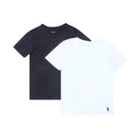Ralph Lauren Set 2 T-Shirt Bicolore per Bambino T-SH BIANCO/NERO RALPH LAUREN 