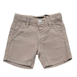Guess Bermuda Tinta Unita con Girovita Regolabile per Neonato N3GD11WFBY3NX BEIGE GUESS 