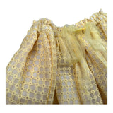 A' La Page Gonna Tinta Unita con Elastico In Vita per Bambina ALLIUM GIALLO A' LA PAGE 