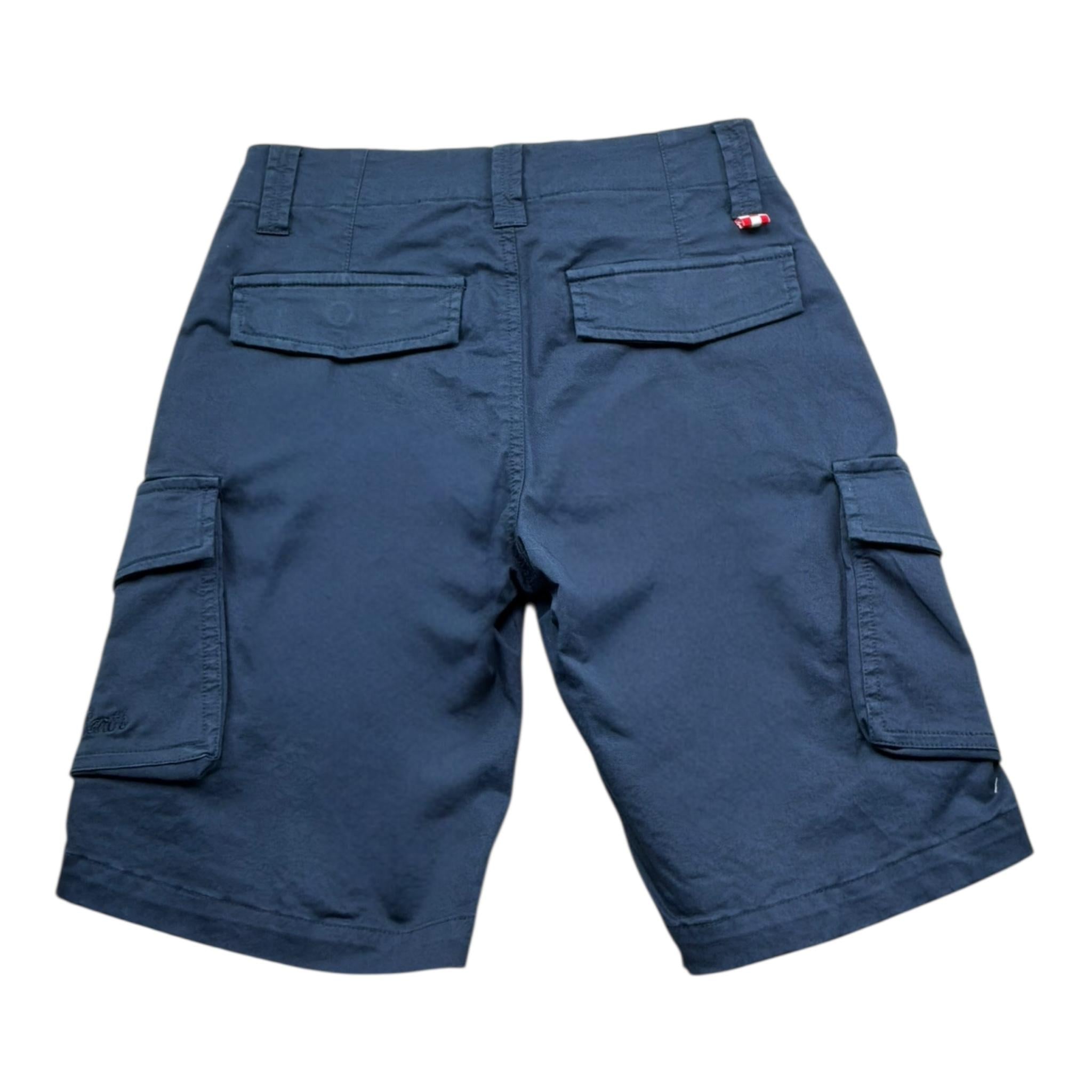 Saint Barth Bermuda Tinta Unita con Tasconi per Bambino 00446L BLU SAINT BARTH 