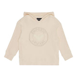 Emporio Armani Felpa Tinta Unita con Cappuccio per Bambino 3D4MJ7 BEIGE EMPORIO ARMANI 