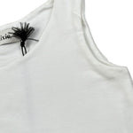 Dixie Canotta Tinta Unita Girocollo per Bambina M014032G74 BIANCO DIXIE 