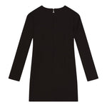 PATRIZIA PEPE abito manica lunga tinta unita in ecopelle Nero per Bambina 7A0508 NERO PATRIZIA PEPE 