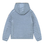 Save The Duck Giubbino Tinta Unita con Cappuccio per Neonato J32310G CELESTE SAVE THE DUCK 