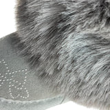 MONNALISA stivali tinta unita con pelliccia Grigio per Neonata 83B006 GRIGIO MONNALISA 