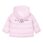 JOHN RICHMOND giubbino tinta unita con cappuccio Rosa per Neonata RIA24002PI ROSA JOHN RICHMOND 