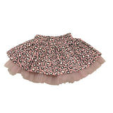 Y-CLU gonna tinta unita con fantasia maculata Rosa per Neonata YN20773 ROSA Y-CLU 