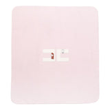 Elisabetta Franchi Coperta Tinta Unita con Logo per Neonata ENCO072 ROSA ELISABETTA FRANCHI 
