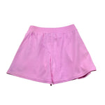 Moschino Short Tinta Unita con Stampa per Bambina HDQ01Z ROSA MOSCHINO 