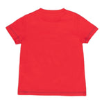 Guess T-Shirt Gircollo Tinta Unita con Stampa per Neonato I2GI02K8HM3 ROSSO GUESS 