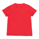 Guess T-Shirt Gircollo Tinta Unita con Stampa per Neonato I2GI02K8HM3 ROSSO GUESS 