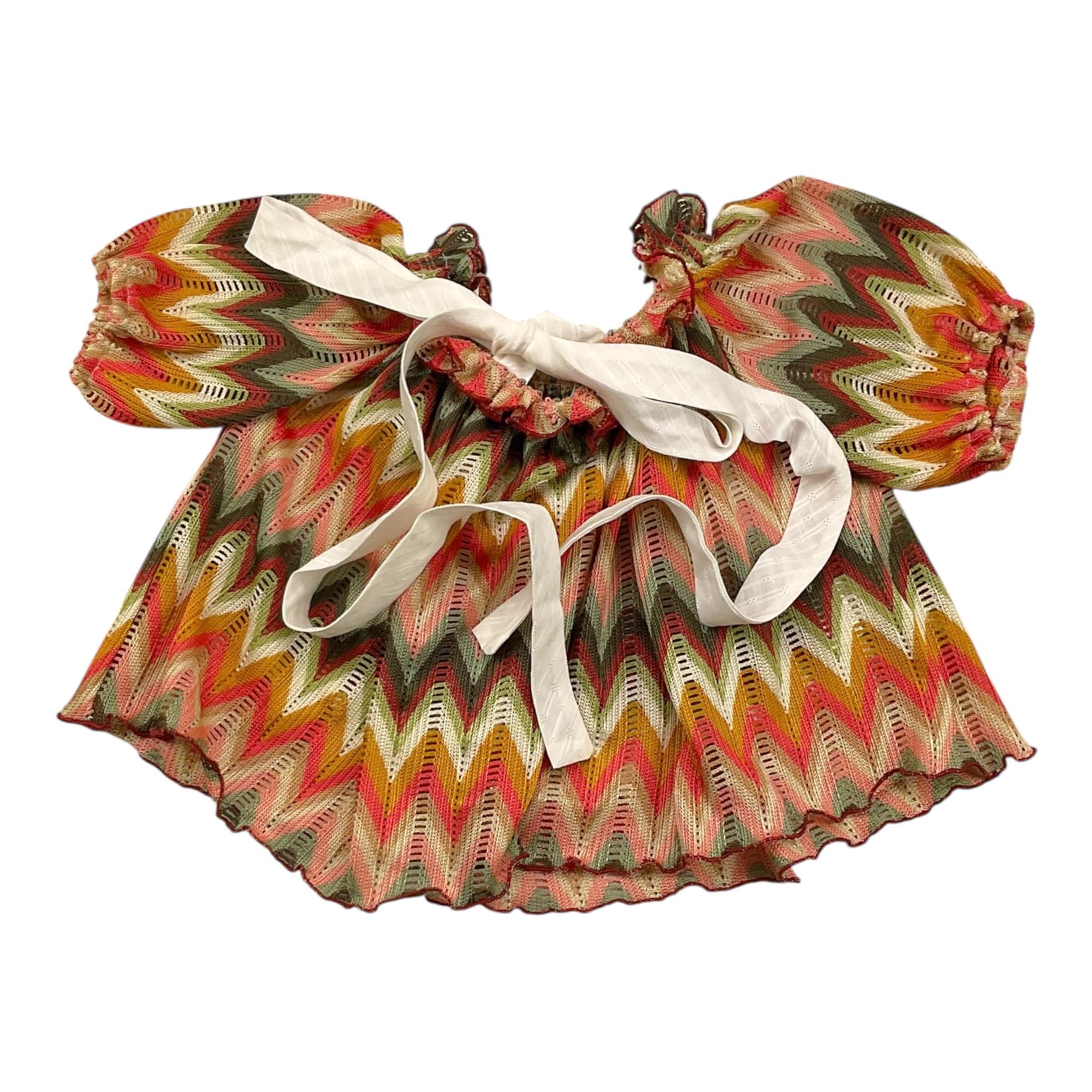 La Stupenderia Top Multicolor Mezza Manica per Bambina TJTP72 MULTICOLOR LA STUPENDERIA 