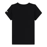 Moschino T-Shirt Girocollo Tinta Unita con Stampe per Bambino HDM06U NERO MOSCHINO 