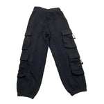 REFRIGIWEAR pantalone tuta tinta con elastico in vita Nero per Bambina RWG935 NERO REFRIGIWEAR 