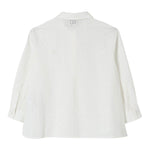 Fay Camicia Tinta Unita Traforata per Bambino FW5A20 BIANCO FAY 