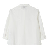 Fay Camicia Tinta Unita Traforata per Bambino FW5A20 BIANCO FAY 